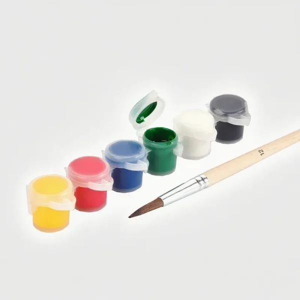 Hobby Acrylic Paints in Plastic Bottle