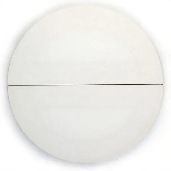 Two-in-One Round Cotton Stretched Canvas