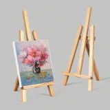 19x42cm wood wooden tabletop easel product detail view